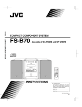 JVC CA-FSB70 User manual