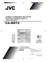JVC CA-MD70 User manual