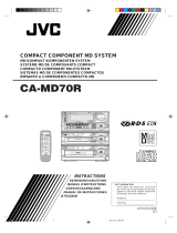 JVC CA-MD70R User manual