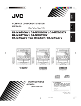 JVC CA-MXG750V User manual