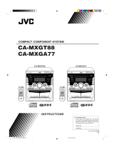 JVC CA-MXGA77 User manual