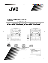 JVC CA-MXJ970V User manual