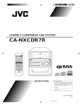 JVC CA-NXCDR7R User manual