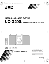 JVC CA-UXG200 User manual