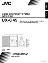 JVC CA-UXG45 User manual