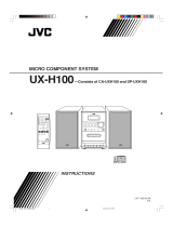 JVC UX-H100 User manual