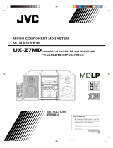 JVC CA-UXZ7MD User manual
