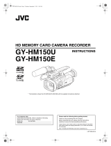JVC GY-HM150E User manual