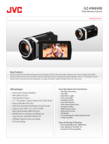 JVC Camcorder GZ-HM690B User manual