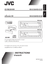 JVC KD-G125 User manual