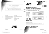 JVC KD-R312 User manual