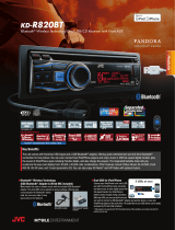 JVC KD-R820BT User manual