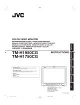 JVC TM-H1950CG User manual