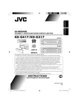 JVC KD-G417 User manual