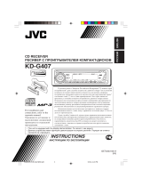 JVC KD-G407 User manual