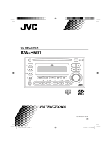JVC KW-S601 User manual