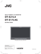 JVC DT-E21L4 User manual