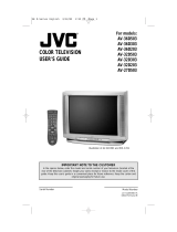 JVC AV 27D503 User manual