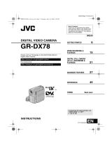 JVC GR-DX78 User manual