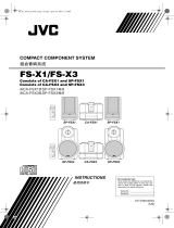 JVC DLA FS-X3 User manual
