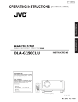 JVC DLA-G150CLU User manual