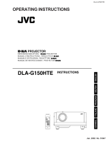 JVC DLA-G150HTE User manual