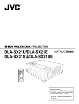 JVC DLA-SX21E User manual