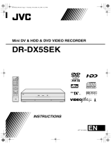 JVC DR-DX5SEK User manual