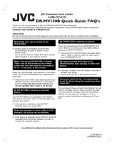 JVC DR-MV150B User manual