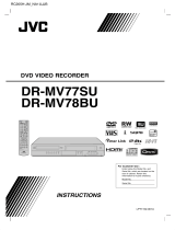 JVC DR-MV77SU User manual