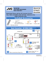 JVC DR MV79B - DVDr/ VCR Combo User manual