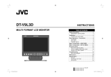 JVC DT-V9L3DY - Broadcast Studio Monitor User manual