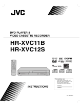 JVC HRXVC12S - DVD/VCR User manual
