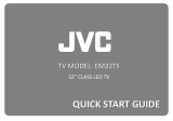 JVC EM32TS Quick start guide