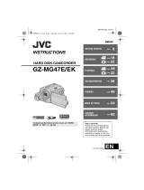 JVC GZ-MG47EK User manual