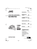 JVC Everio GZ-MG70U User manual