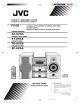 JVC XT-UXG6 User manual