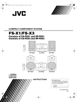 JVC fs x3 User manual