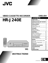 JVC HR-J240E User manual