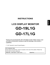 JVC GD-19L1G User manual