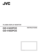 JVC GD-V422PCE User manual