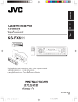 JVC KS-FX611 User manual