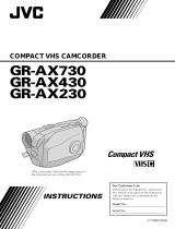 JVC GR-AX230 User manual