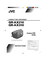 JVC GR-AX310U User manual