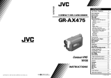 JVC GR-AX475 User manual