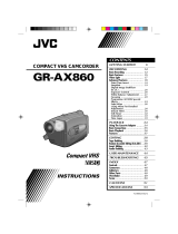 JVC GR-AX860 User manual