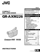 JVC GR-AXM226 User manual