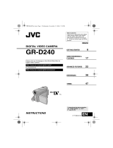 JVC gr-d240 User manual