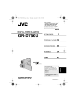 JVC GR-D750US User manual