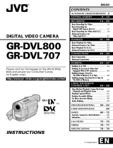 JVC GR-DVL707 User manual